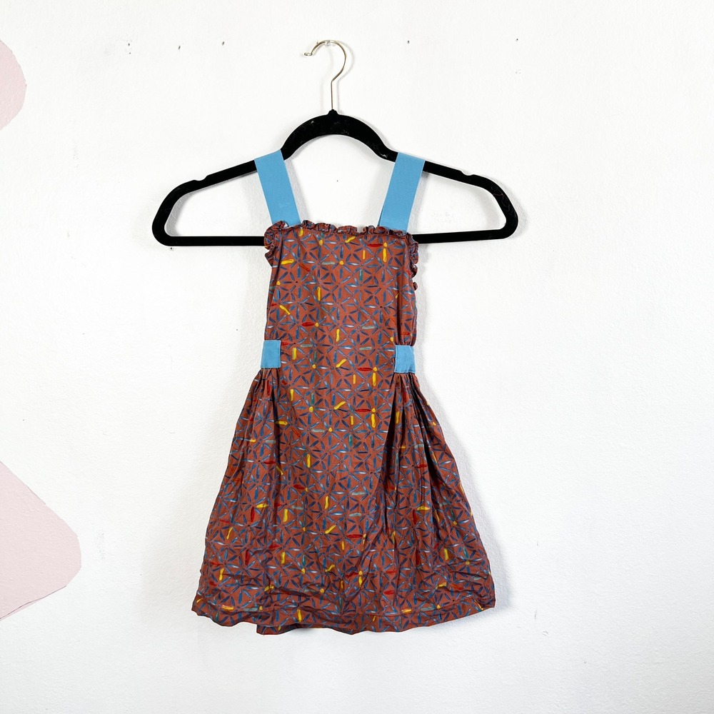Oso & Me Carolyne Dress Geometric Print Sz 3T 4T